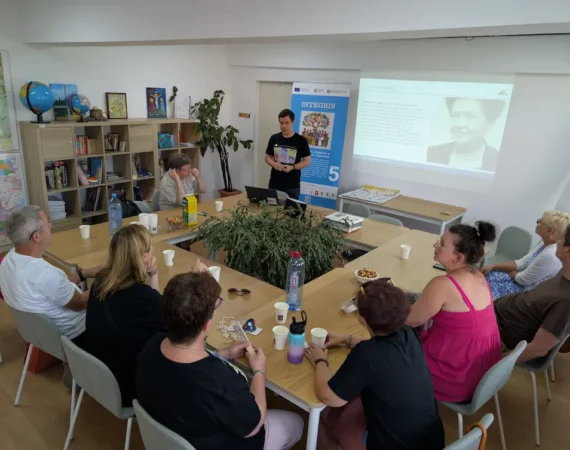 Ateliere de recuperare și ergoterapie desfășurate la Centrul de Zi Grădina Soarelui