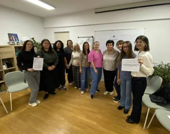cetățeni ucraineni participând la atelier IncludE-UA2 Oradea